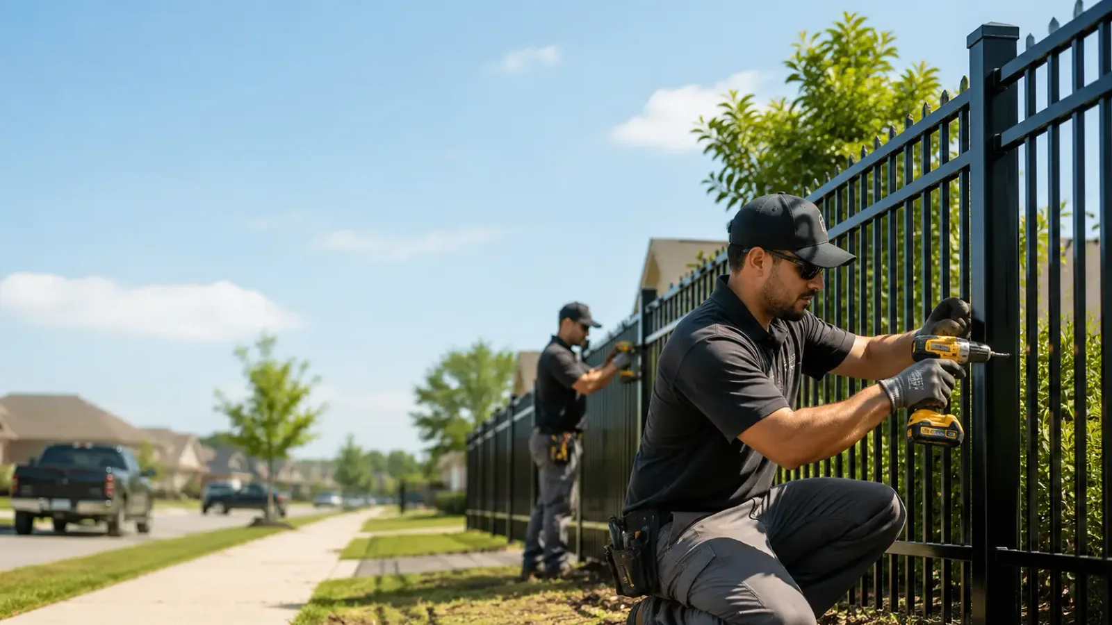 Metal Fence Installation in Danville, IL